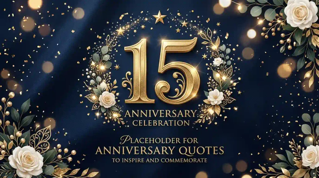 15-year anniversary quotes