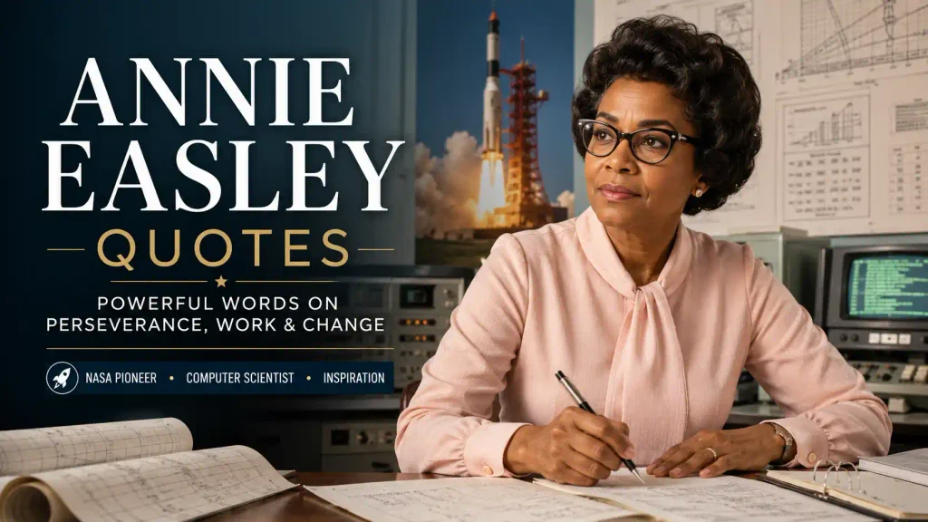 Annie Easley Quotes: Powerful Words on Perseverance & Change