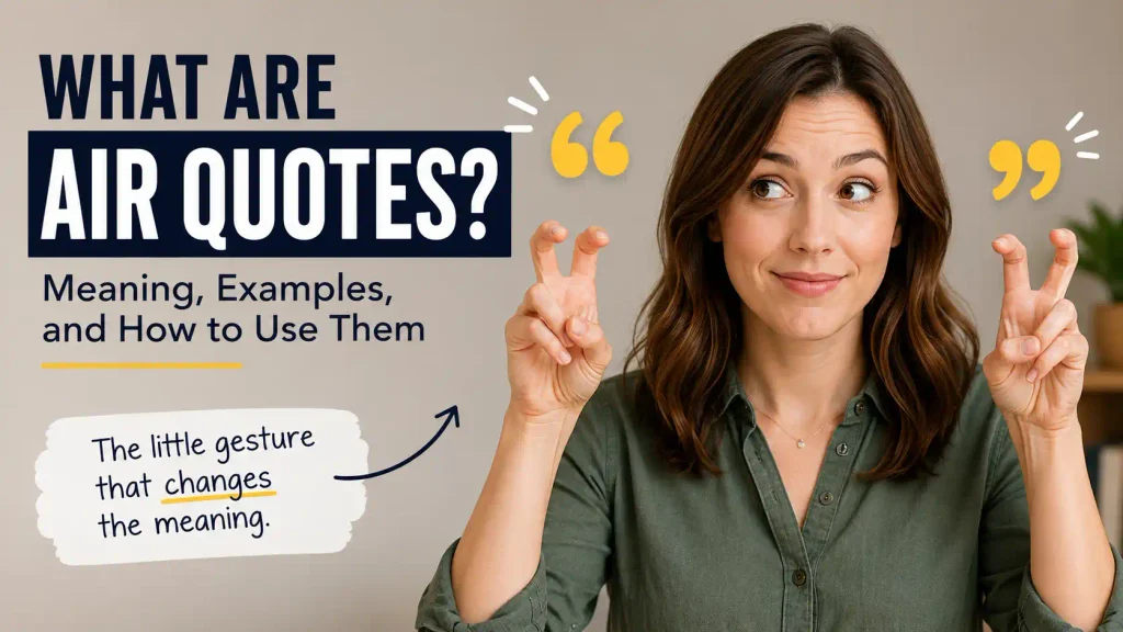 Air Quotes