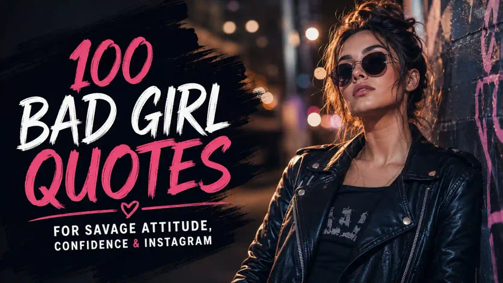 Bad Girl Quotes