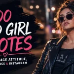 Bad Girl Quotes