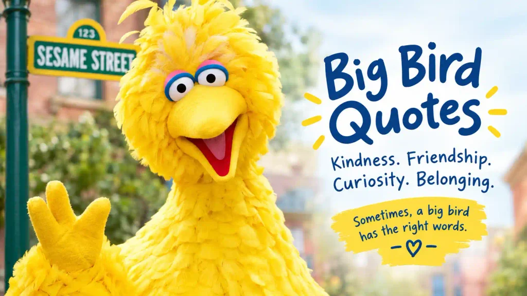 big bird quotes
