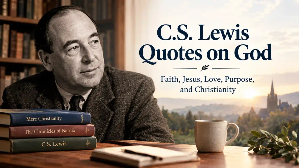 C.S. Lewis Quotes on God: Faith, Jesus, Love, Purpose, and Christianity