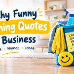 Catchy Funny Cleaning Quotes for Business