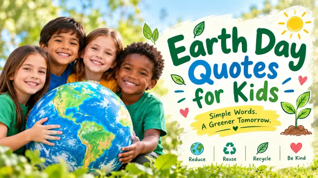 Earth Day Quotes for Kids