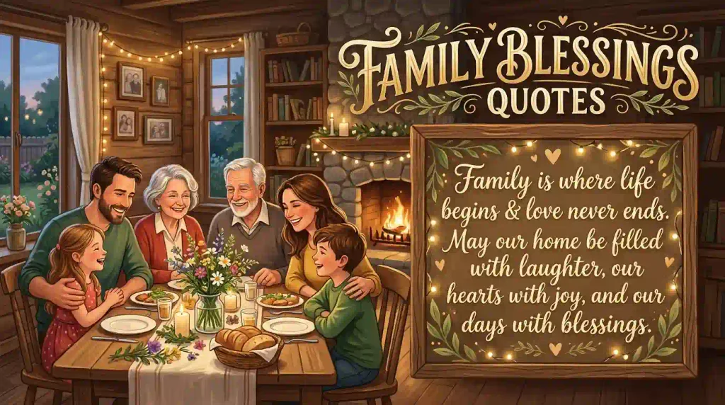 Family Blessings Quotes