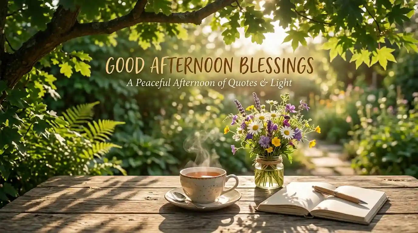 Good Afternoon Blessings Quotes