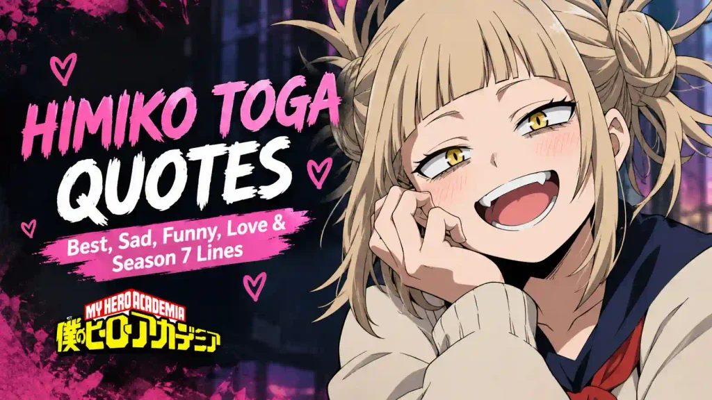 Himiko Toga Quotes