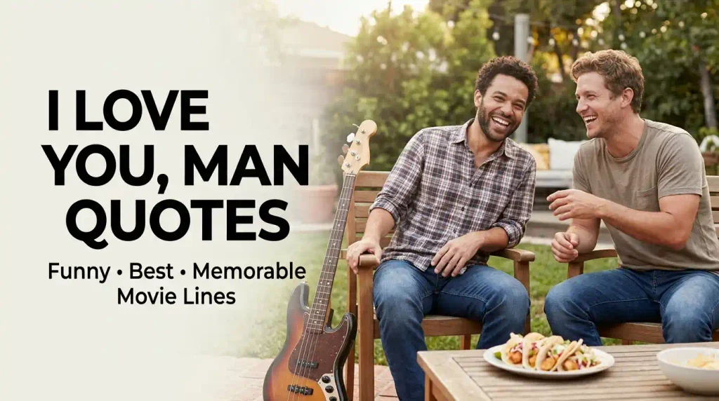 I Love You Man Quotes