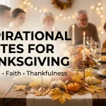 Inspirational Quotes for Thanksgiving