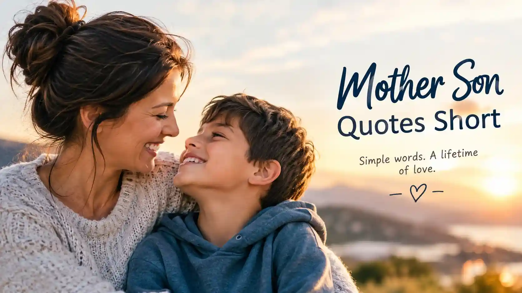 Mother Son Quotes Short